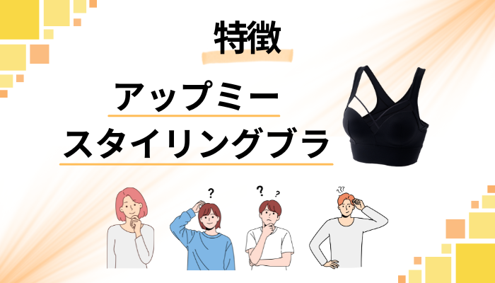 アップミースタイリングブラの特徴