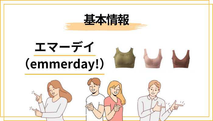 エマーデイ(emmerday!)の口コミを語る前に、この商品の基本を整理します