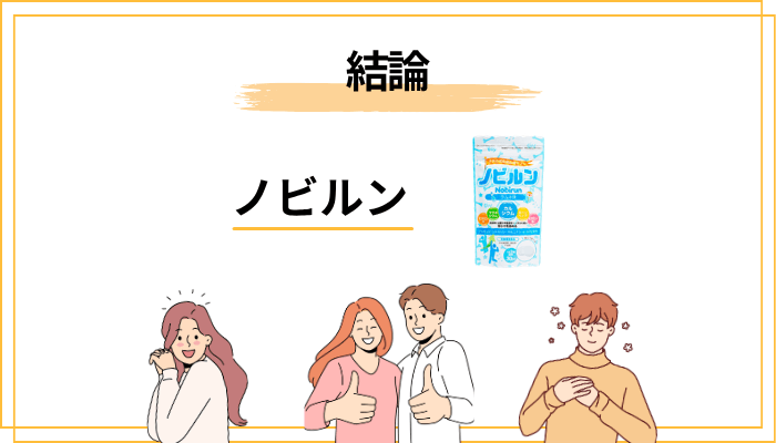 結論:ノビルンの口コミを総合すると「賛否両論あるが、続けやすさは多くが評価」