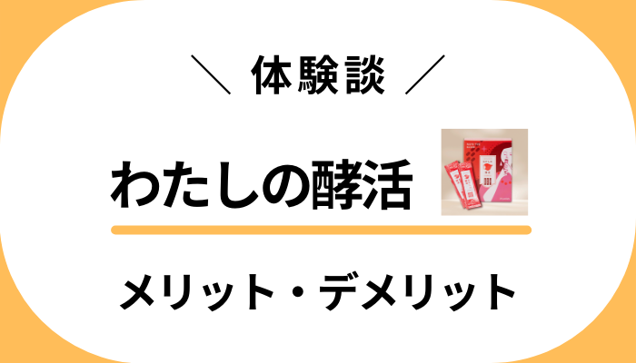 【私の体験談】わたしの酵活のメリット・デメリット