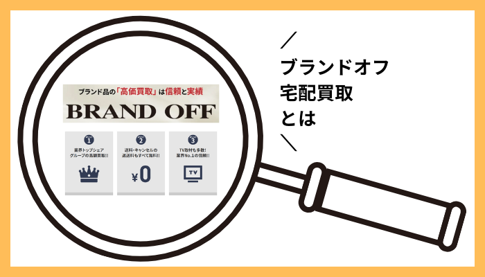 ブランドオフ 宅配買取とは