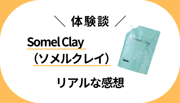 【体験談】Somel Clay（ソメルクレイ）を使って感じたメリット・デメリット