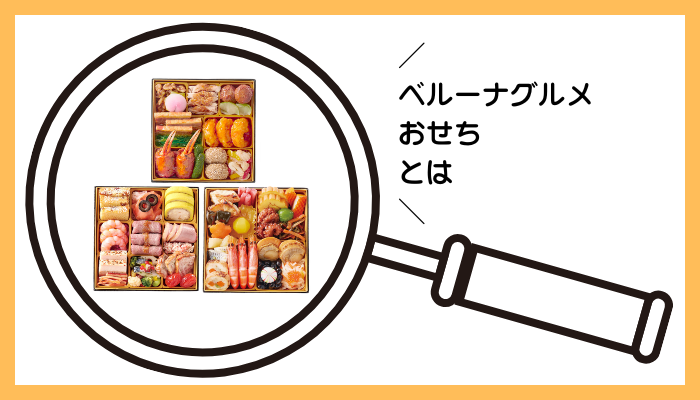 ベルーナグルメのおせちとは