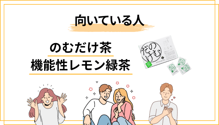 のむだけ茶が向いている人・向いていない人｜判断の最後の物差し