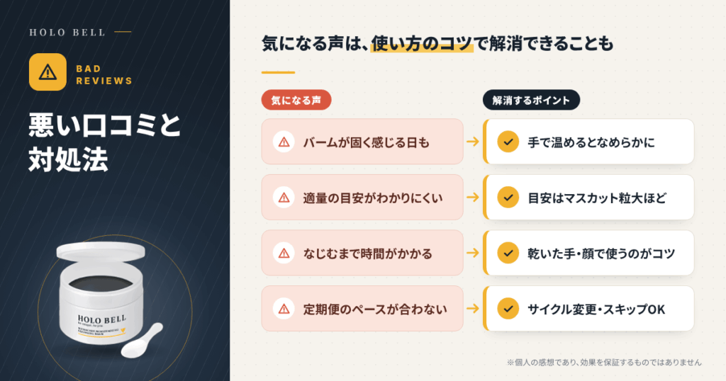 HOLO BELL マイクロケア保湿クレンジングの悪い口コミ評価