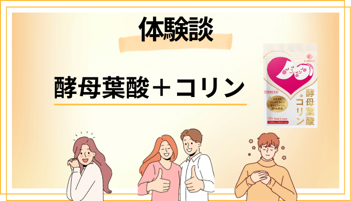 【体験談】酵母葉酸+コリンを飲んで感じたメリット・デメリット(レビュー)