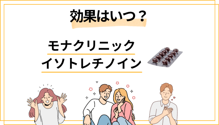 イソトレチノインの効果はいつから？治療経過のリアル