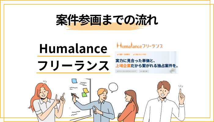 Humalanceフリーランスの登録〜案件参画までの流れ