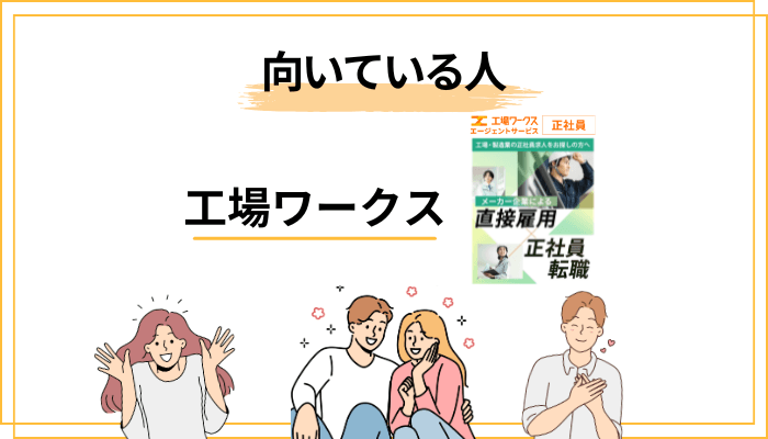 こんな人に向いている/向いていない