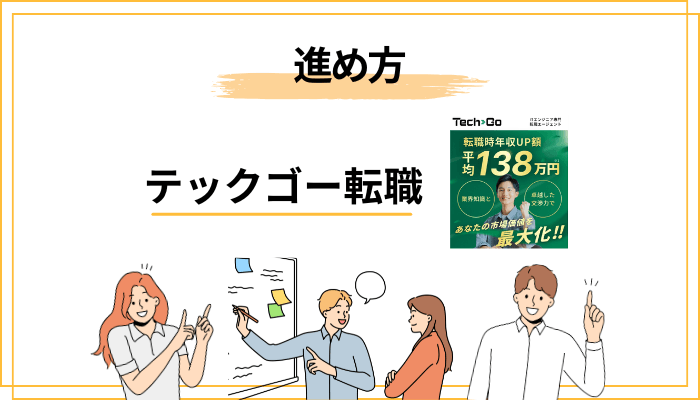 失敗しないテックゴー転職の進め方(登録〜内定の流れと心構え)