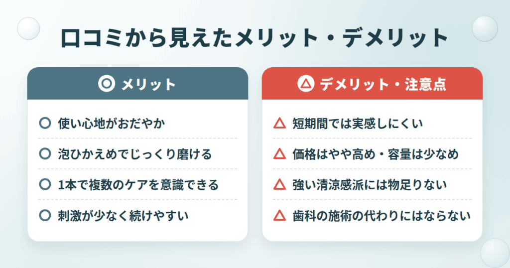 口コミから見えた ナノラル 薬用ホワイト&プロテクトのメリット・デメリット