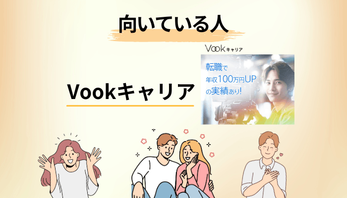 Vookキャリアが向いている人・向いていない人
