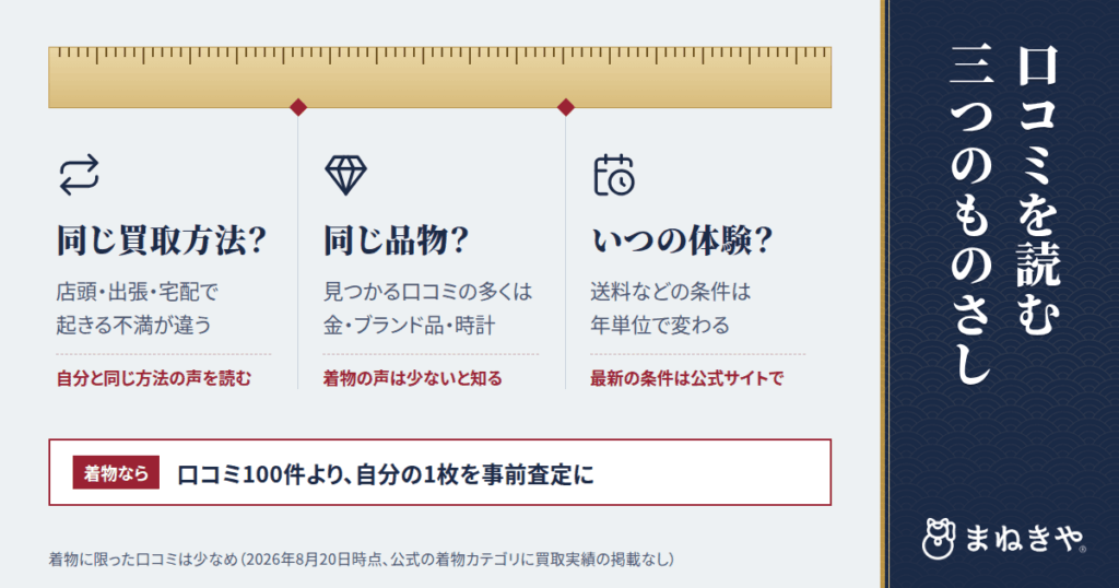 ブログやレビューサイトの評判はどこまで信じていい?3つのものさし