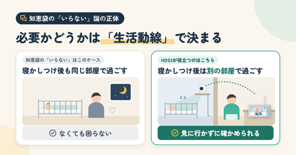 ベビーセンスジャパンHDS2は知恵袋でどう語られている？「いらない」論の正体